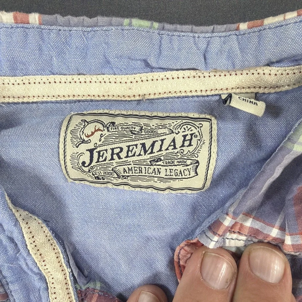 Jeremiah Button Up T Shirt Size Small